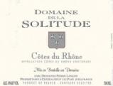 Domaine de la Solitude - Ctes du Rhne 2019