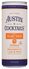 Austin Cocktails - Freds Ruby Red (4 pack 8.4oz cans) (4 pack 8.4oz cans)